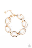 Paparazzi Accessories Simplistic Shimmer - Gold Bracelet