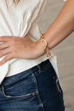 Paparazzi Accessories Simplistic Shimmer - Gold Bracelet