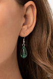 Paparazzi Accessories Crystal Enchantment - Green Necklace Set