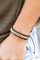 Paparazzi Accessories Urban Rambler - Brown Bracelet