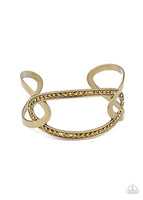 Paparazzi Accessories Never A Dull Moment - Brass Bracelet