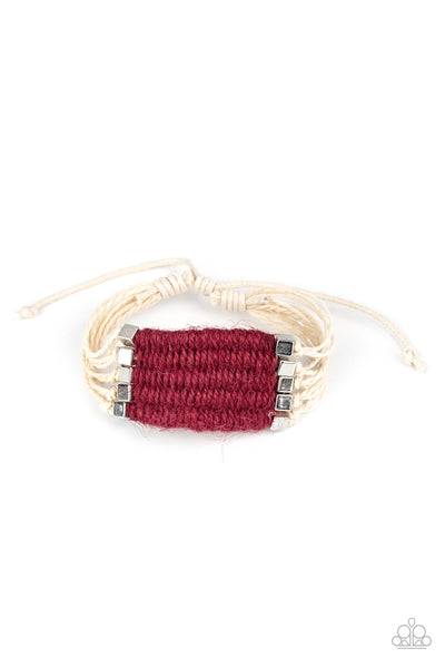 Paparazzi Accessories Beachology - Red Bracelet
