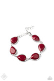 Paparazzi Accessories REIGNy Days - Red Bracelet