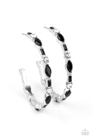 Paparazzi Accessories There Goes The Neighborhood - Black Earring