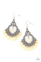 Paparazzi Accessories Lyrical Luster - Yellow Earring