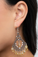 Paparazzi Accessories Lyrical Luster - Yellow Earring