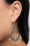 Paparazzi Accessories Lyrical Luster - Yellow Earring
