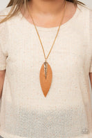 Paparazzi Accessories Quill Quest - Gold Necklace Set