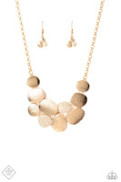 Paparazzi Accessories A Hard LUXE Story - Gold Necklace Set