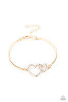 Paparazzi Accessories Cupid is Calling - Gold Bracelet
