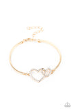 Paparazzi Accessories Cupid is Calling - Gold Bracelet