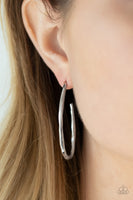 Paparazzi Accessories Totally Hooked - Silver Earring