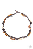 Paparazzi Accessories Tiki Tour - Brown Necklace