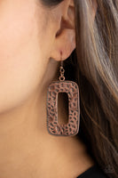Paparazzi Accessories Primal Elements - Copper Earring
