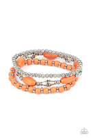 Paparazzi Accessories Sahara Sanctuary - Orange Bracelets