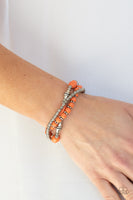 Paparazzi Accessories Sahara Sanctuary - Orange Bracelets