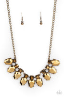 Paparazzi Accessories Extra Enticing - Brass Necklace