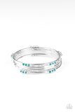 Paparazzi Accessories Stackable Sparkle - Blue Bracelet