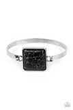 Paparazzi Accessories Turning a CORNERSTONE - Black Bracelet