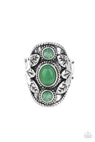 Paparazzi Accessories PALMS Up - Green Ring