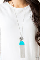 Paparazzi Accessories Color Me Neon - Blue Necklace Set