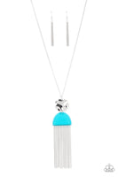 Paparazzi Accessories Color Me Neon - Blue Necklace Set
