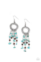 Paparazzi Accessories Primal Prestige - Blue Earring