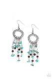 Paparazzi Accessories Primal Prestige - Blue Earring