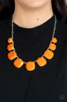 Paparazzi Accessories Prismatic Prima Donna - Orange Necklace