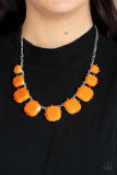 Paparazzi Accessories Prismatic Prima Donna - Orange Necklace
