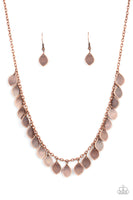 Paparazzi Accessories Dainty DISCovery - Copper Necklace
