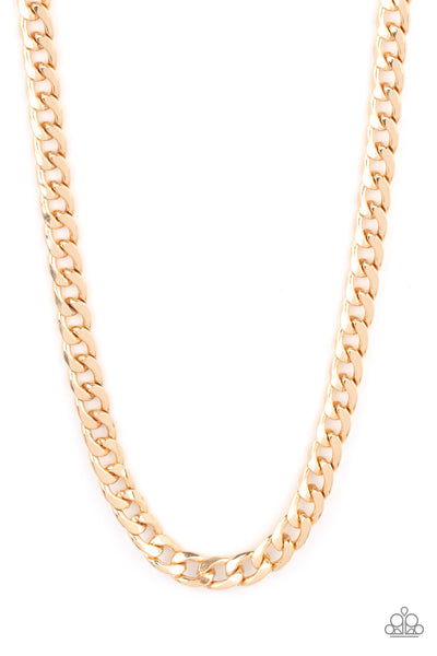 Paparazzi Accessories Knockout Champ - Gold Necklace