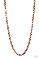 Paparazzi Accessories Combat Zone - Copper Necklace