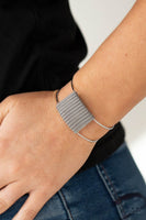 Paparazzi Accessories Free Expression - Silver Bracelet