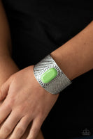 Paparazzi Accessories Poshly Pharaoh - Green Bracelet