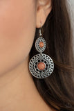 Paparazzi Accessories Sunny Sahara - Brown Earring
