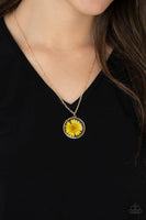 Paparazzi Accessories Prairie Promenade - Yellow Necklace