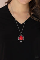 Paparazzi Accessories Here Today, PATAGONIA Tomorrow - Red Necklace