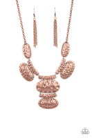 Paparazzi Accessories Gallery Relic - Copper Necklace