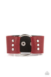 Paparazzi Accessories Moto Mayhem - Red Bracelet