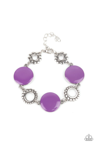 Paparazzi Accessories Garden Regalia - Purple Bracelet
