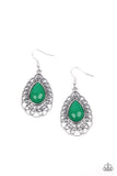 Paparazzi Accessories Dream STAYCATION - Green Earring