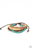 Paparazzi Accessories STACK To Basics - Blue Bracelet