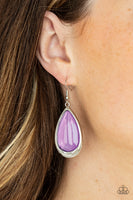 Paparazzi Accessories A World To SEER - Purple Earring
