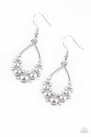 Paparazzi Accessories Fancy First - Silver Earring