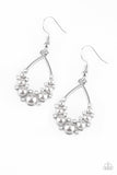 Paparazzi Accessories Fancy First - Silver Earring