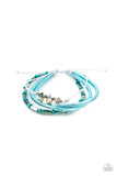 Paparazzi Accessories Holographic Hike - Blue Bracelet
