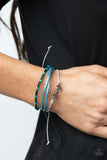 Paparazzi Accessories Holographic Hike - Blue Bracelet