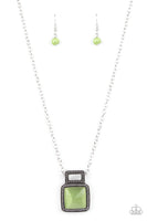 Paparazzi Accessories Ethereally Elemental Green Necklace