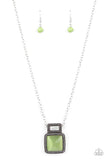 Paparazzi Accessories Ethereally Elemental Green Necklace